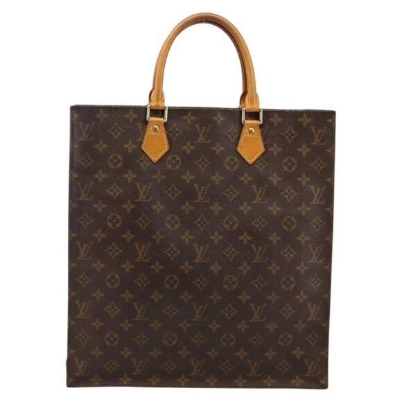 LOUIS VUITTON Monogram Sac Plat Hand Bag M51140 LV Auth 142812 - Picture 7 of 14